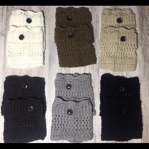 Boot Cuffs Boot Socks Toppers 6 pairs!